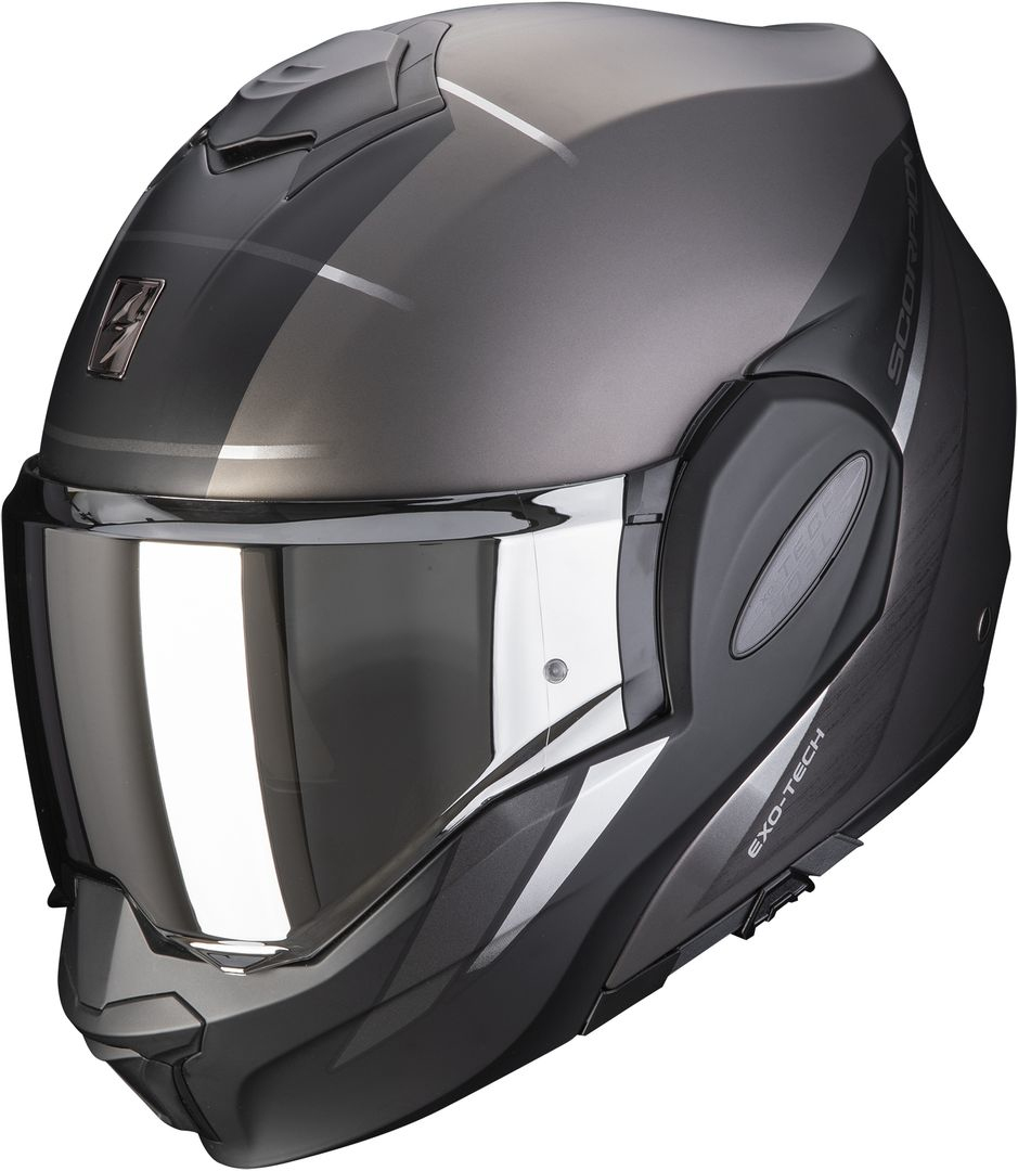 Scorpion EXO-Tech Primus Helmet, black-silver, Size XS 54 55, black-silver, Size XS 54 55
