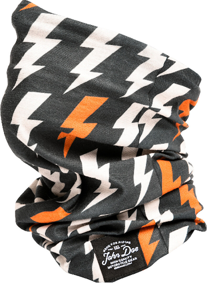 John Doe Red Flash Multifunctional Headwear, black-orange, black-orange