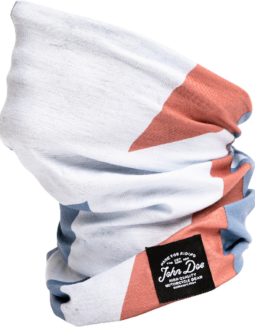 John Doe United Flash Big Multifunctional Headwear, white-red-blue, white-red-blue