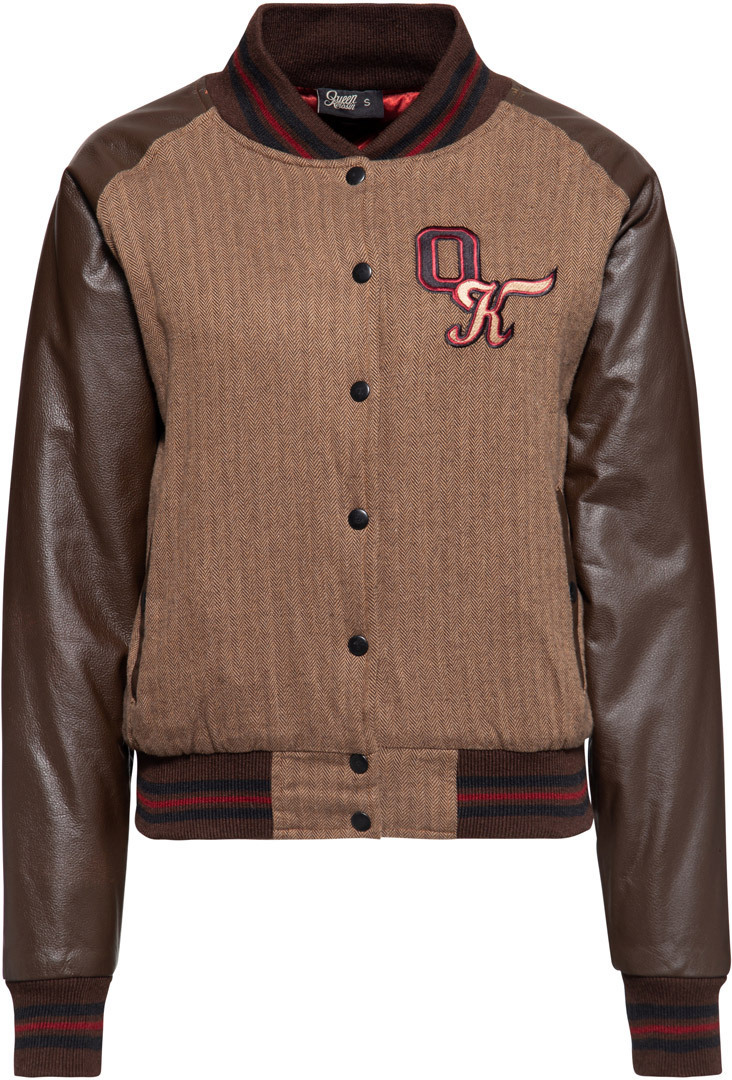Queen Kerosin Baseball College Jaqueta feminina