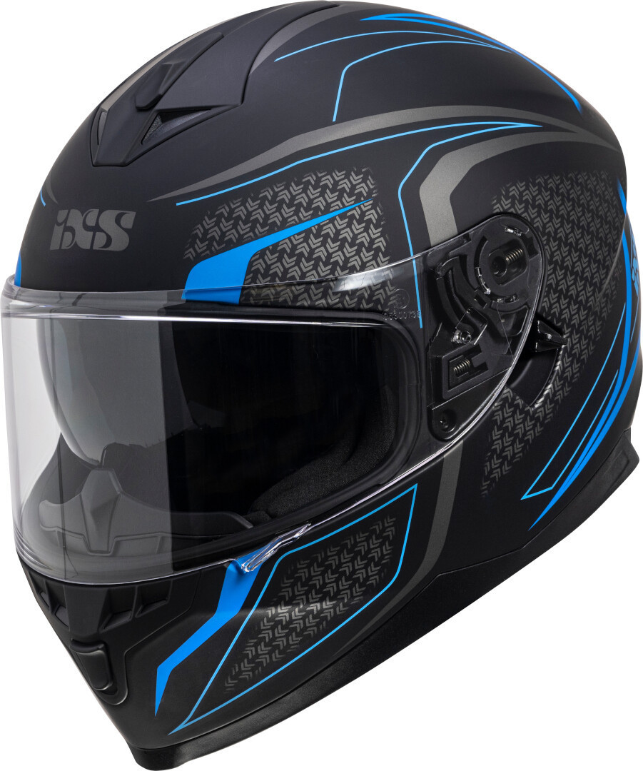 IXS 1100 2.4 Hjälm, svart-blå, storlek XL