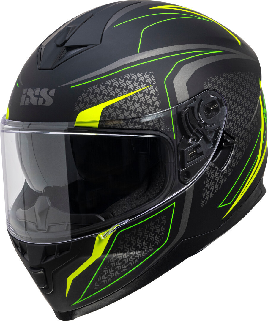 IXS 1100 2.4 Hjälm, svart-gul, storlek 2XL