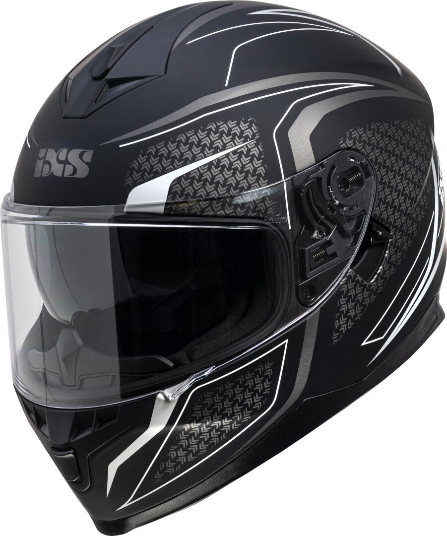 IXS 1100 2.4 Hjälm, svart-grå, storlek L