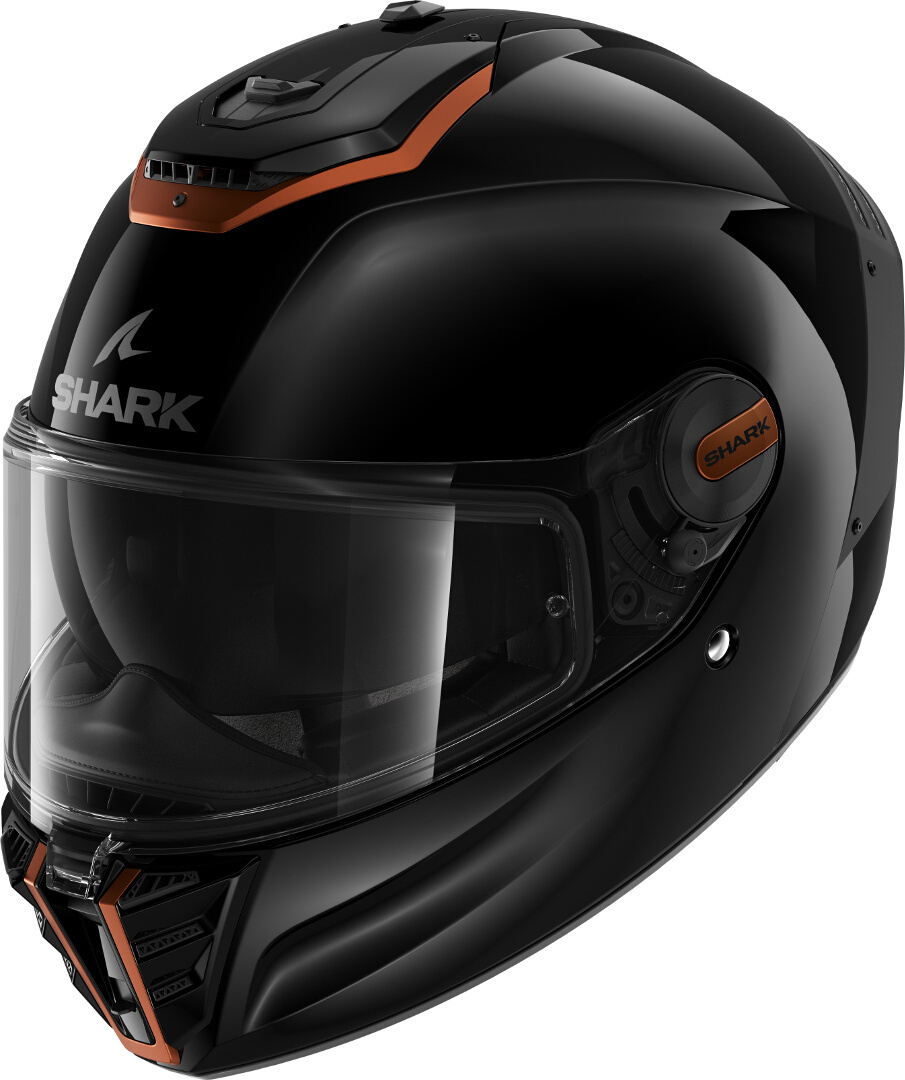 Shark Spartan RS Blank Helmet, black, Size XS, black, Size XS