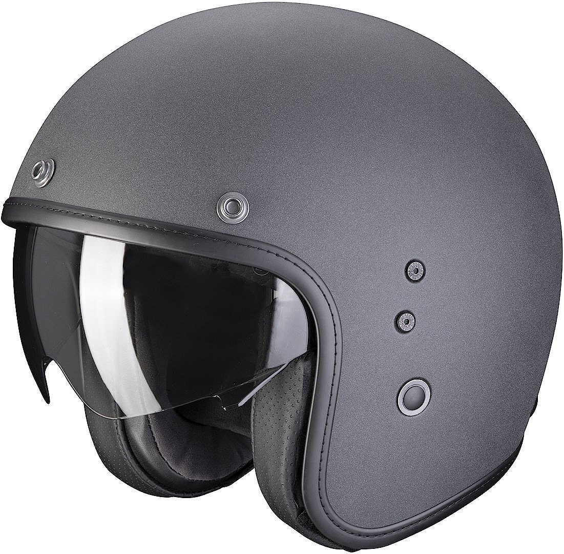 Scorpion Belfast Evo Solid Реактивный шлем Темно-серый XL (60/61) 