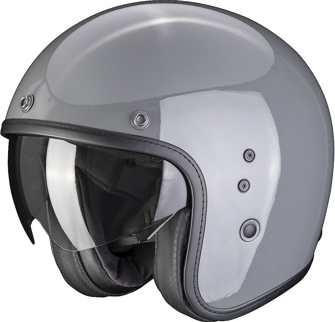 Scorpion Belfast Evo Solid Jet Helmet, grey, Size XS, grey, Size XS