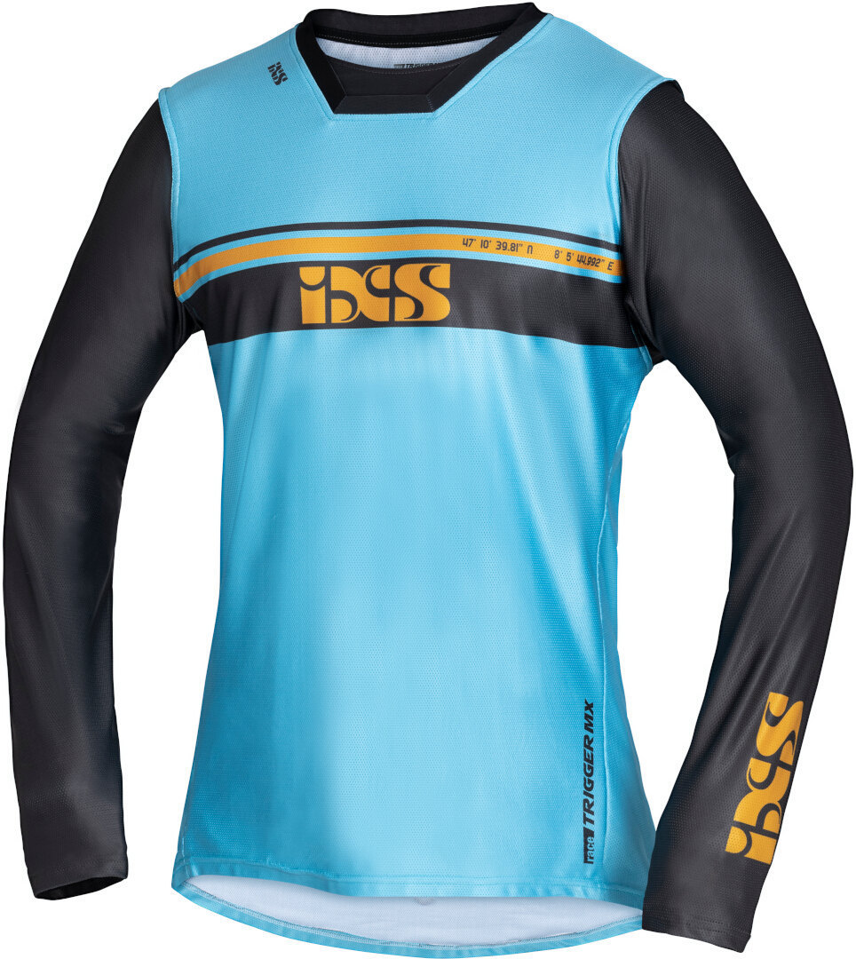 IXS Trigger 2.0 Motocross Jersey, grey-blue, Size 2XL, grey-blue, Size 2XL