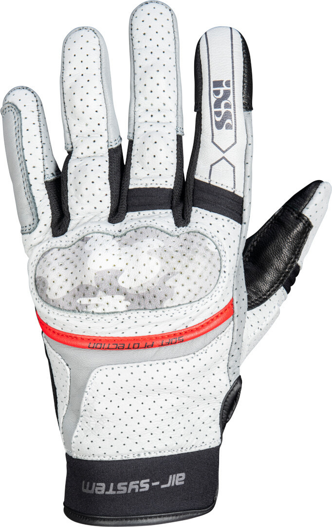 IXS Desert-Air Motorcycle Gloves, grey, Size S, grey, Size S