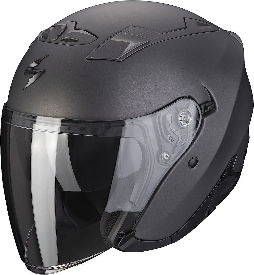 Scorpion EXO-230 Solid Jet Helm, zwart-grijs, afmeting XL
