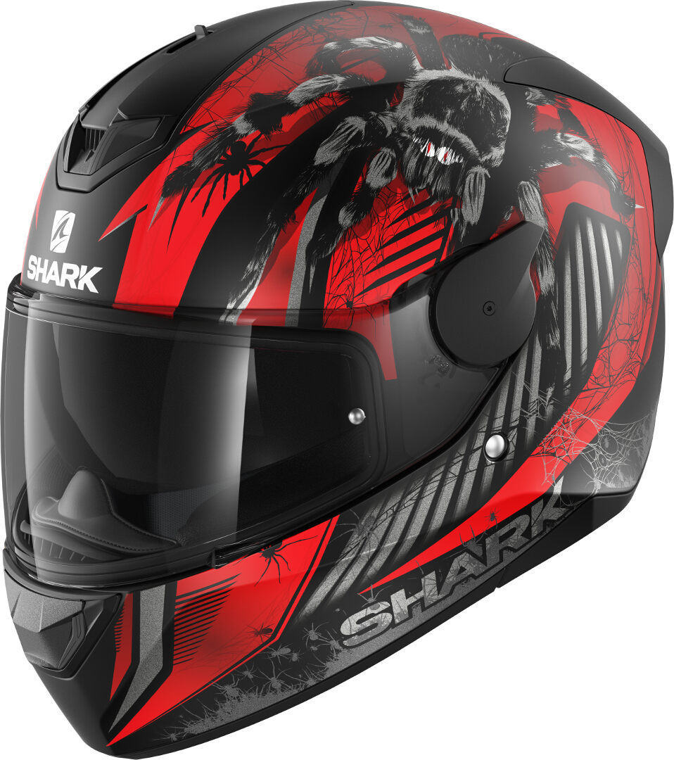 Shark D-SKWAL 2 Atraxx Helmet, black-red, Size XS, black-red, Size XS