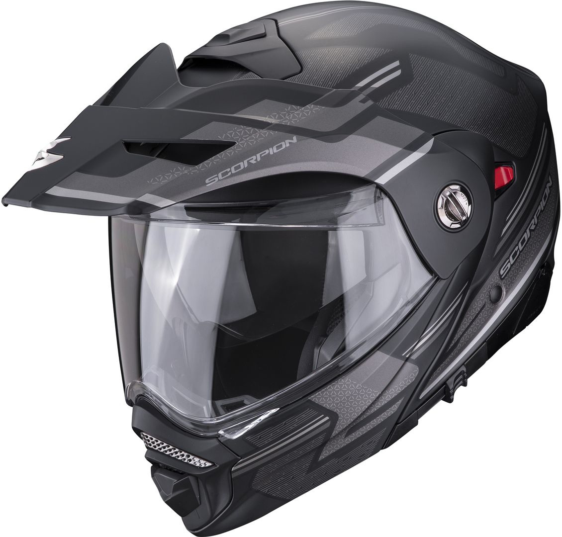 Scorpion ADX-2 Carrera Helm, zwart-grijs, afmeting 2XL