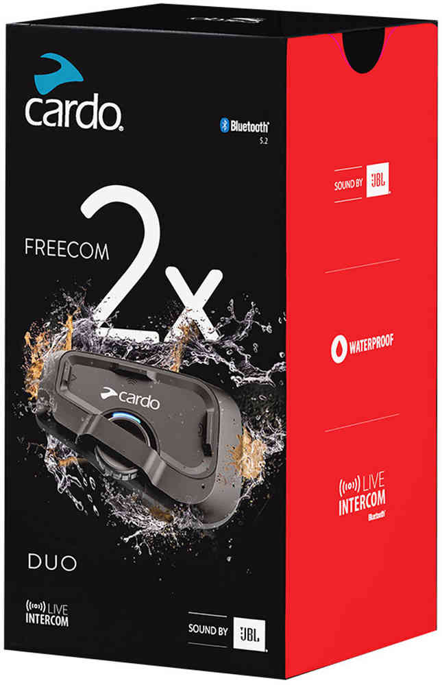 Cardo Freecom 2x Duo Dubbelpaket för kommunikationssystem