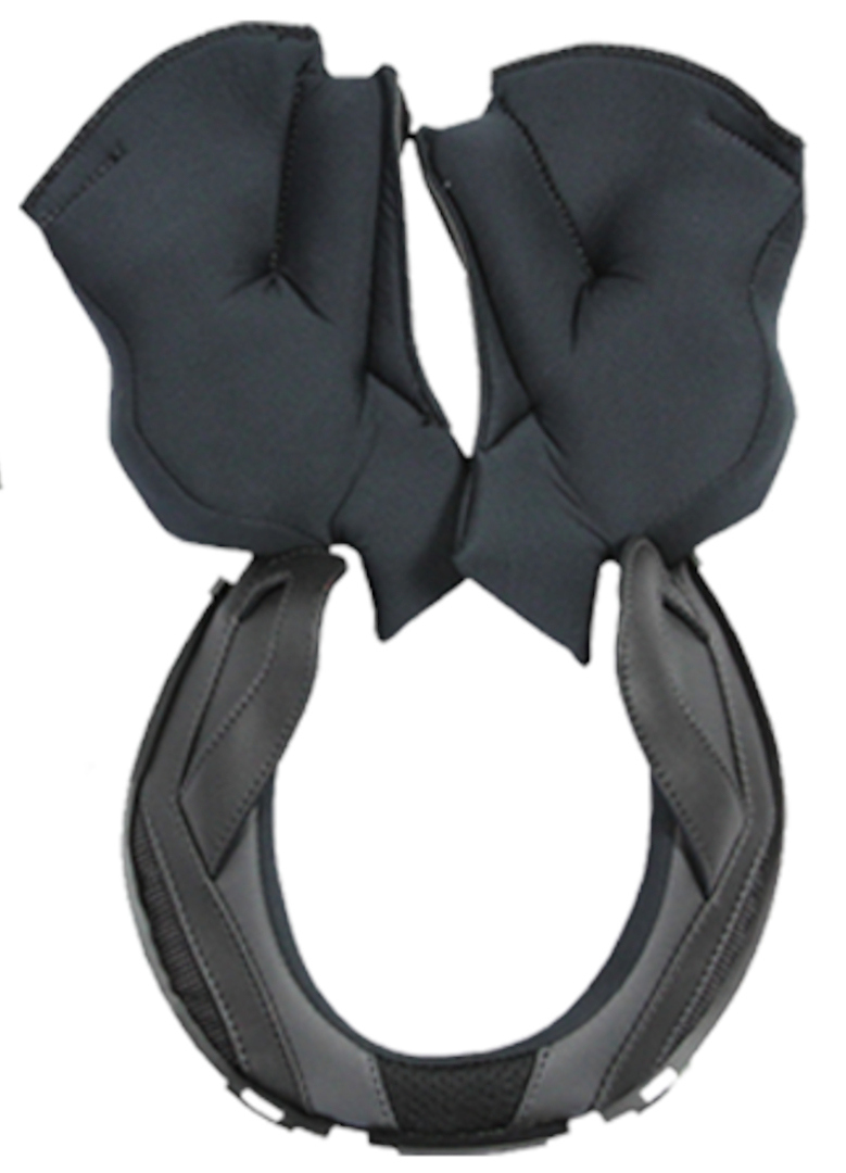 Nexx X.Vilitur/X.Viliby Almohadillas para las mejillas y rollo para el cuello, tamaño M