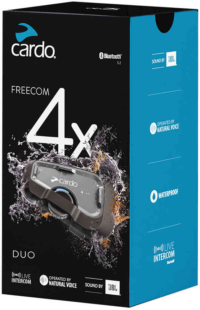 Cardo Freecom 4x Duo 通信システム ダブルパック