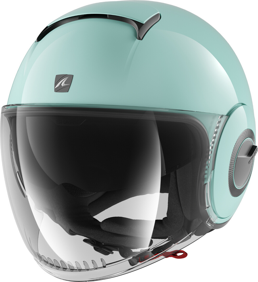 Shark Nano Blank Helmet, turquoise, Size S, turquoise, Size S