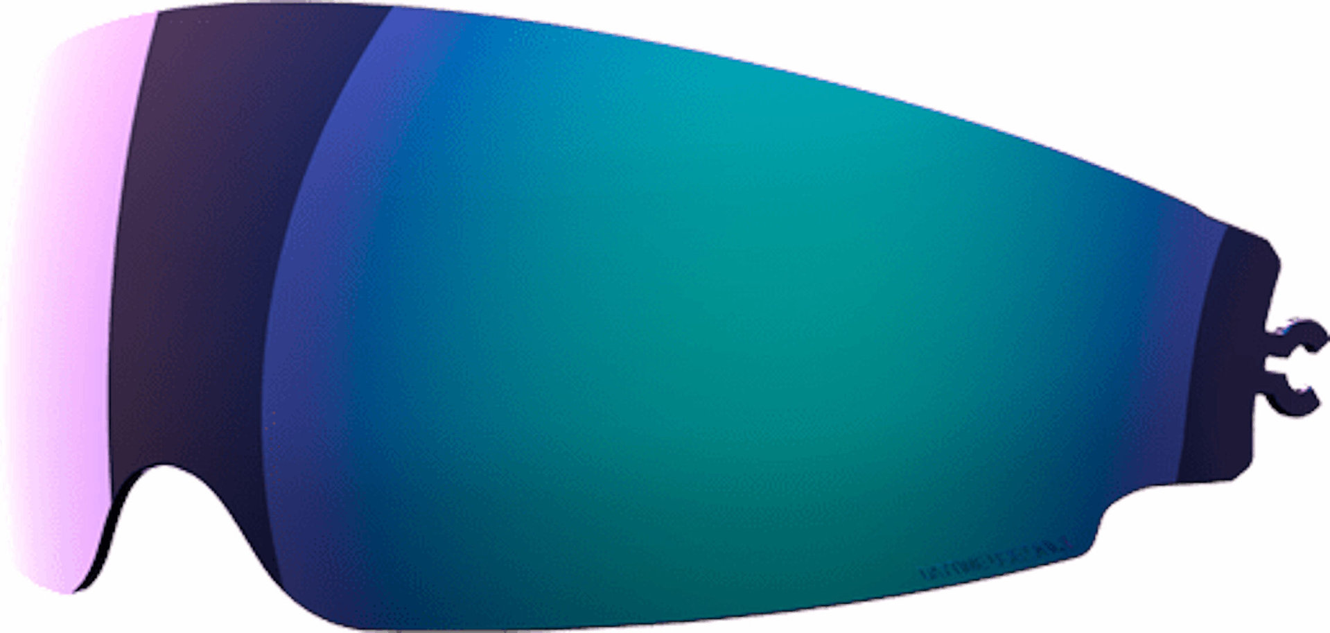 Nexx SX.100R Sun Visor, blue, blue, Size One Size