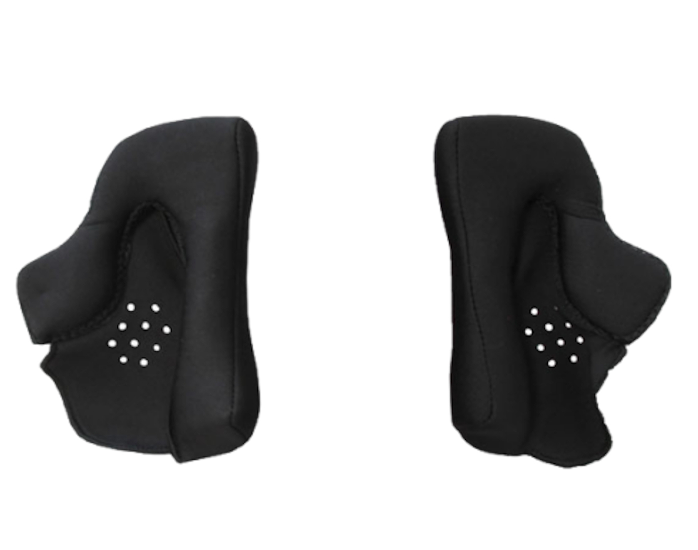 Nexx SX.100 Cheek Pads, black, Size L for Men-image-223246583