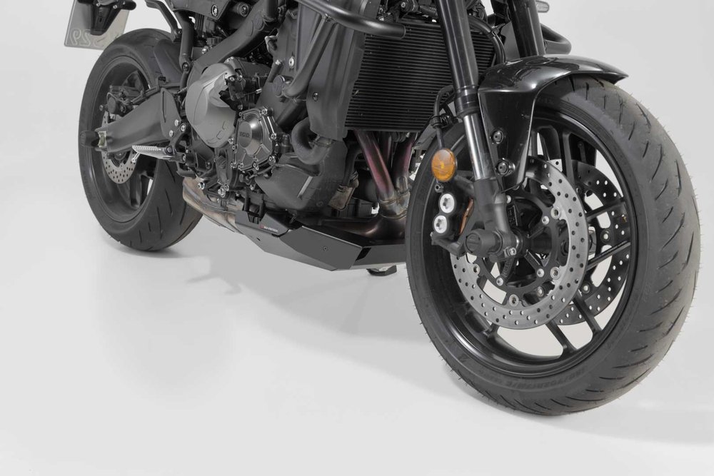 SW-Motech Front spoiler - Black. Yamaha MT-09 (21-).