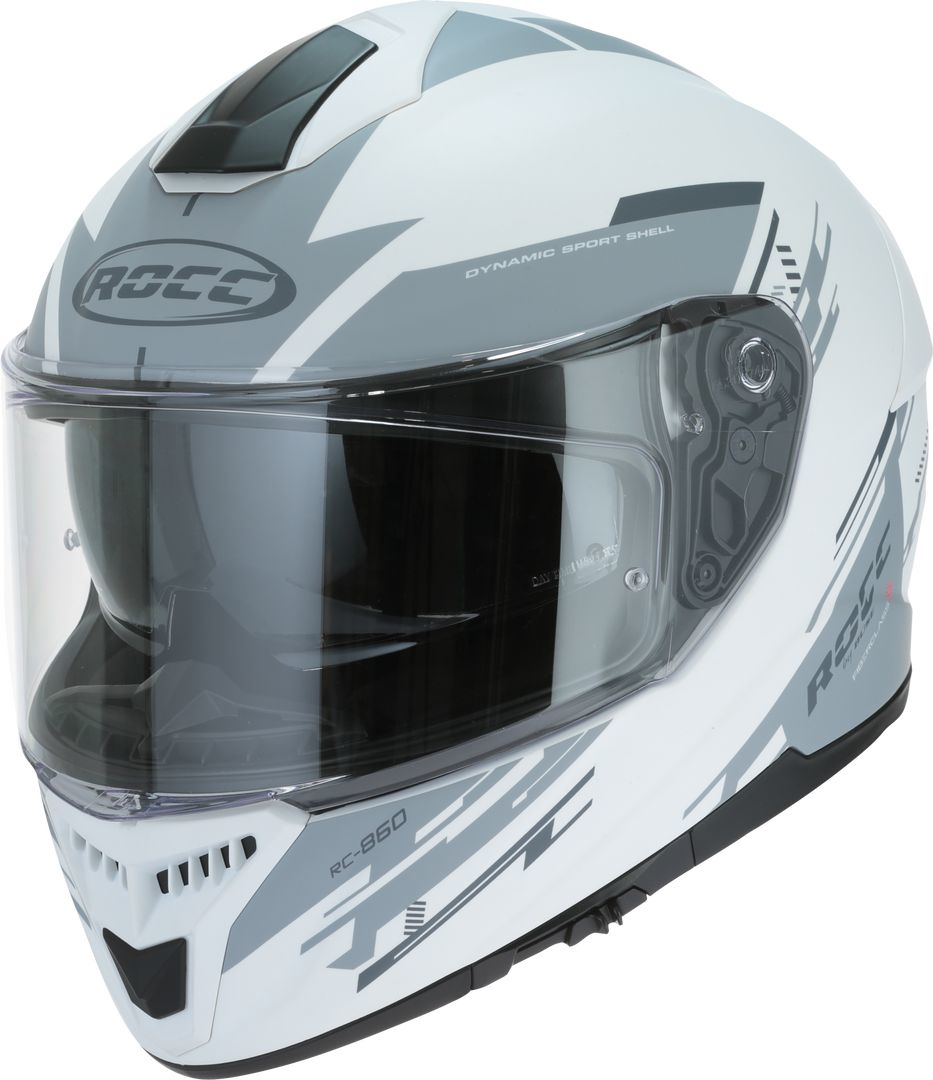 Rocc 861 Helmet, grey-white, Size XS, grey-white, Size XS