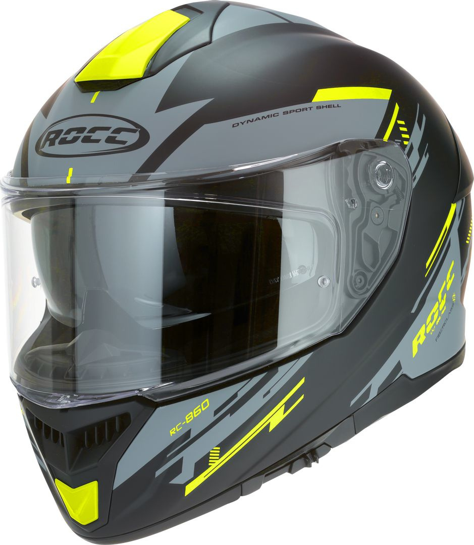Rocc 861 Helmet, black-yellow, Size 2XL for Men-image-954754817