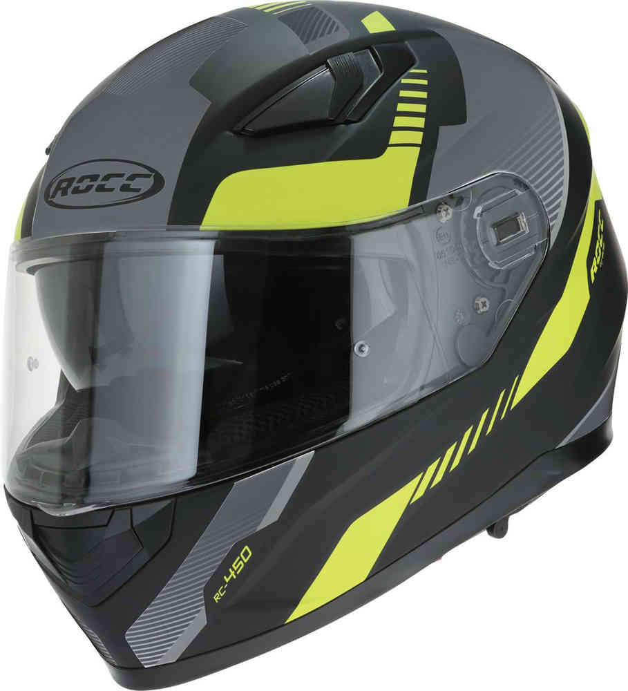 Entry level motorcycle helmet clearance