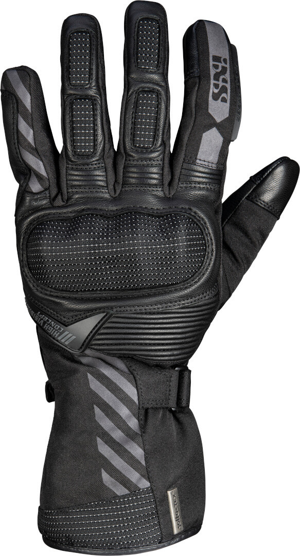 IXS Glasgow-ST 2.0 Motorfiets handschoenen, zwart, afmeting XL