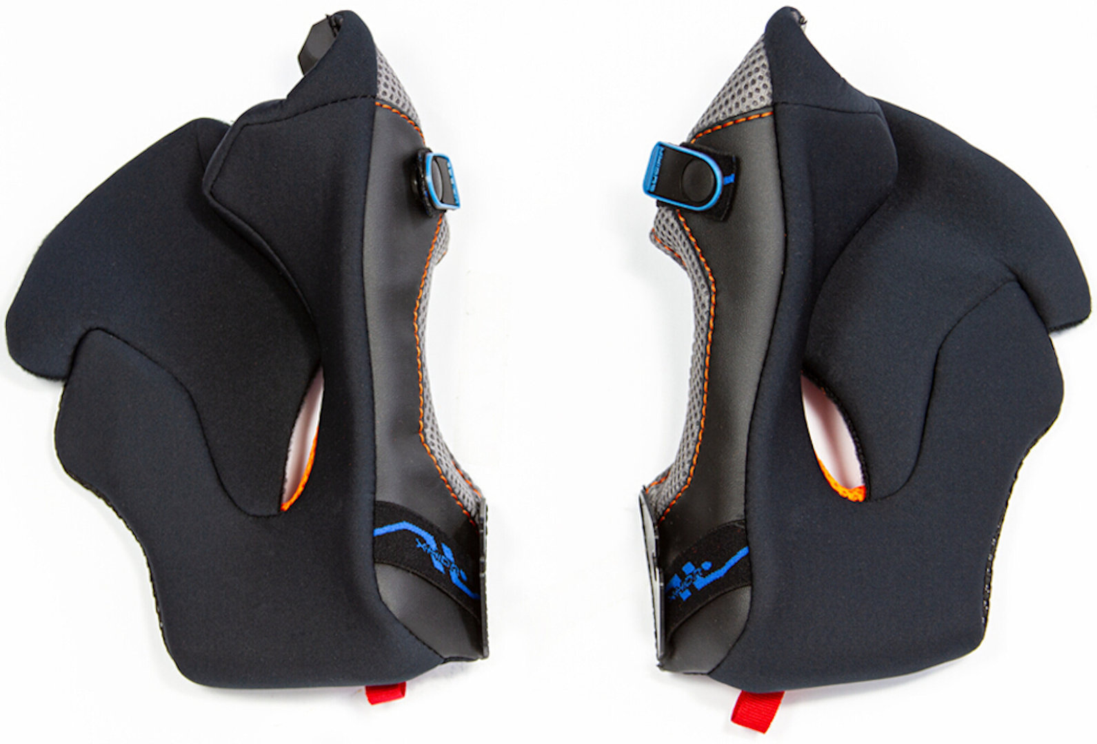Nexx X.Wrl Cheek Pads, black, Size 2XS, black, Size 2XS