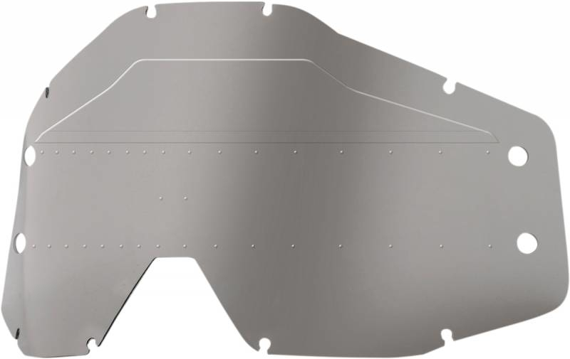100% Forecast Racecraft/Accuri/Strata Sonic Bumps Replacemant Lens, black-grey, black-grey, Size One Size