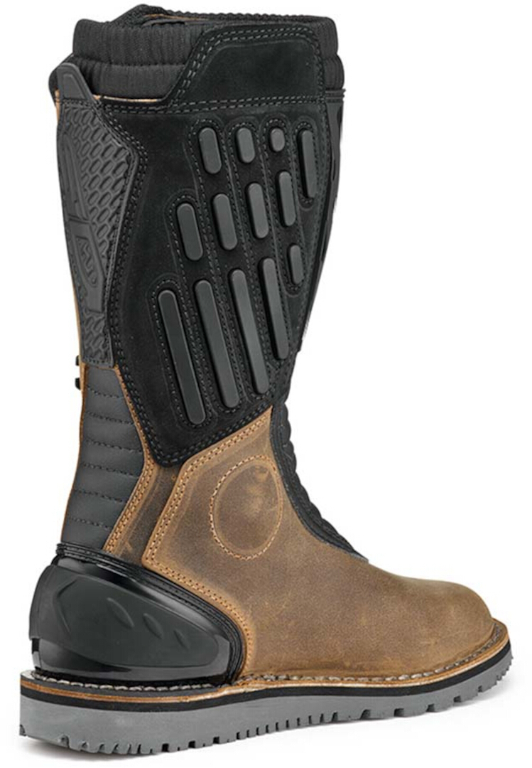 Side view of Sidi Trial Zero.2 Motocross Boots, black-brown, Size 47 for Men