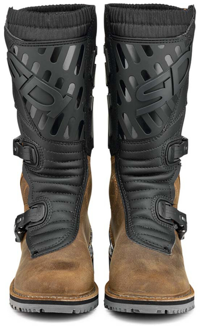 Side view of Sidi Trial Zero.2 Motocross Boots, black-brown, Size 47 for Men