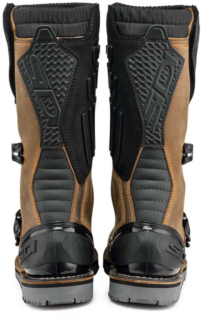 Side view of Sidi Trial Zero.2 Motocross Boots, black-brown, Size 47 for Men