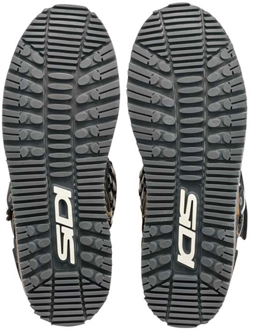 Side view of Sidi Trial Zero.2 Motocross Boots, black-brown, Size 47 for Men