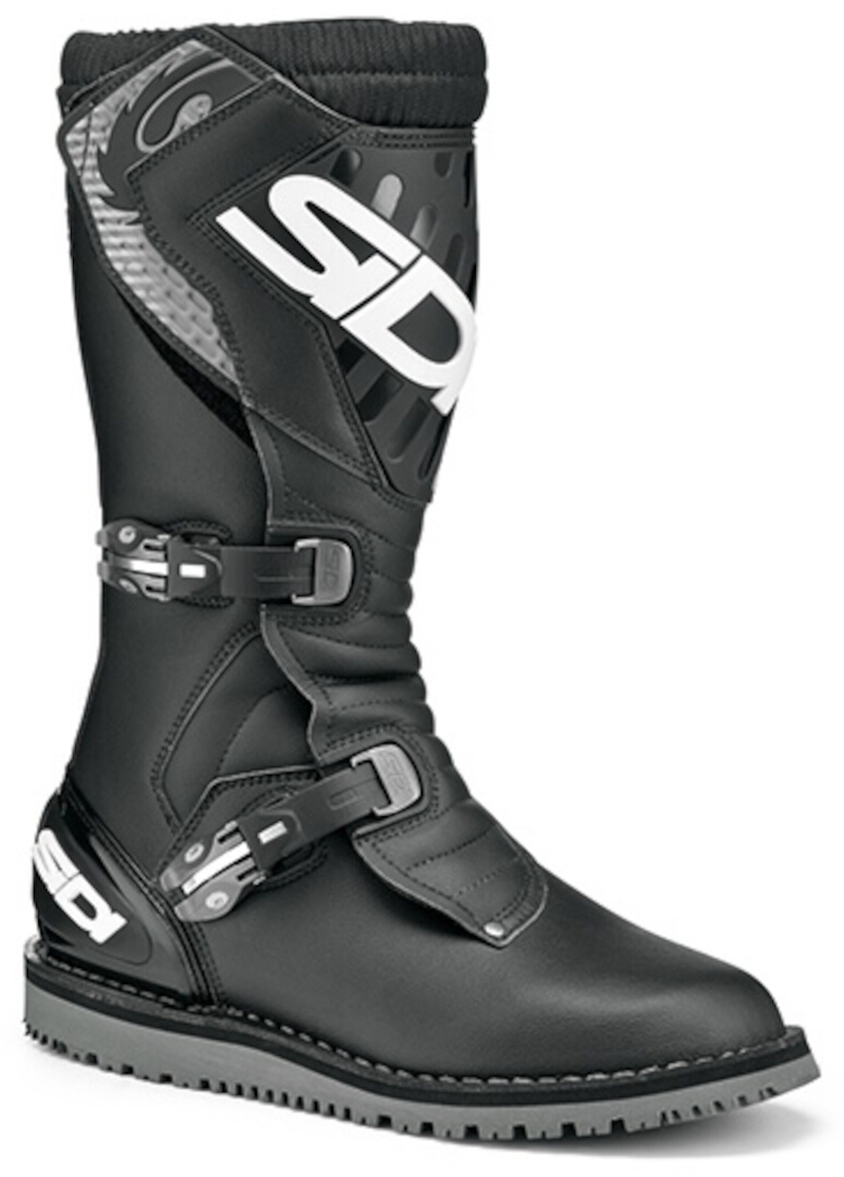 Sidi Men's Black Trial Zero.2 Motocross Boots, Size 45 For