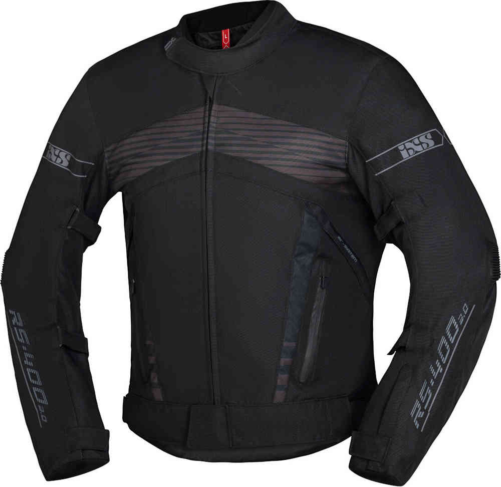 IXS RS-400-ST 3.0 Chaqueta textil impermeable para motocicleta