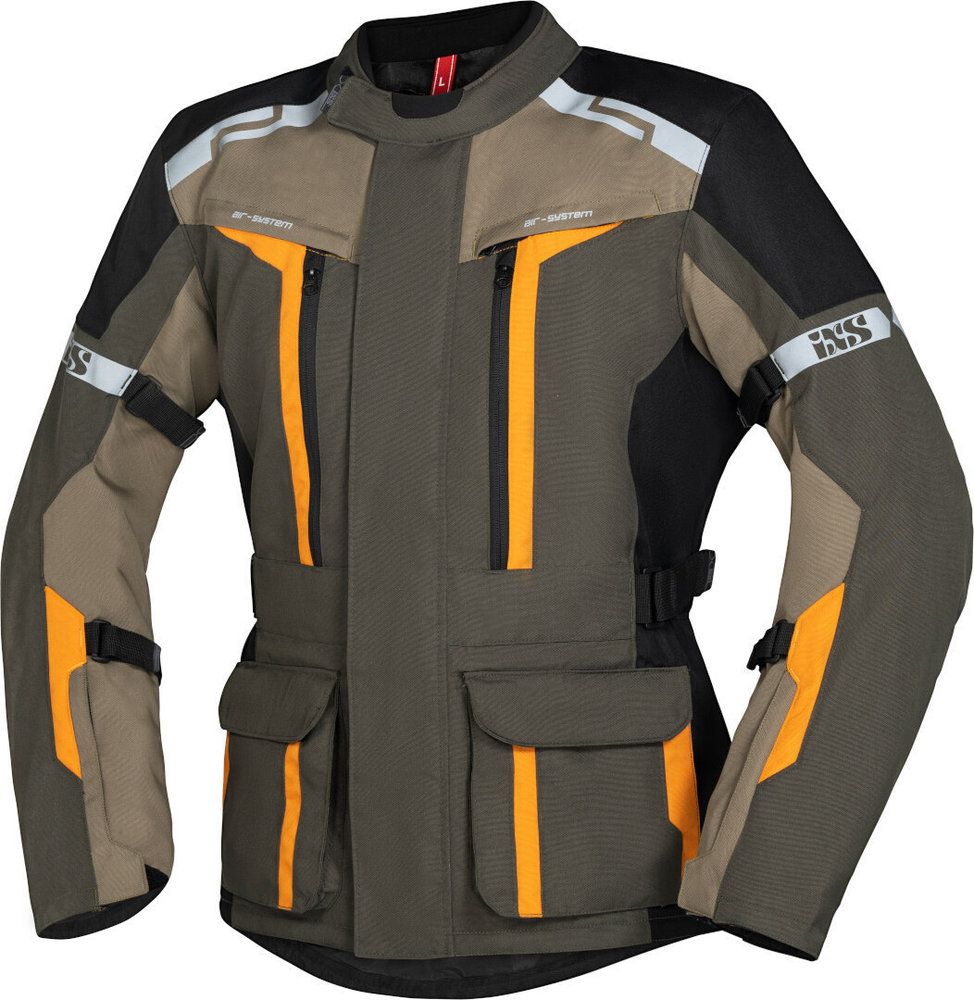 IXS Evans-ST 2.0 Veste textile imperméable à l’eau pour moto de tourisme