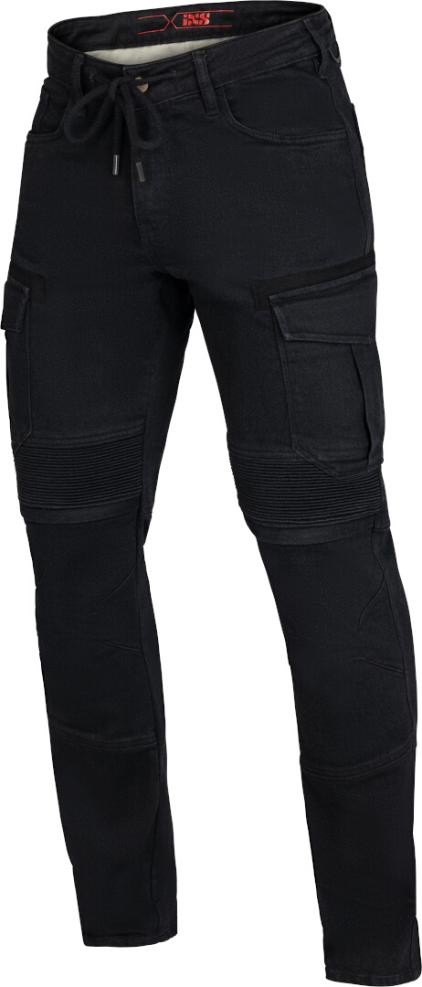 Image of IXS Cargo Pantaloni tessili moto, nero, dimensione 36
