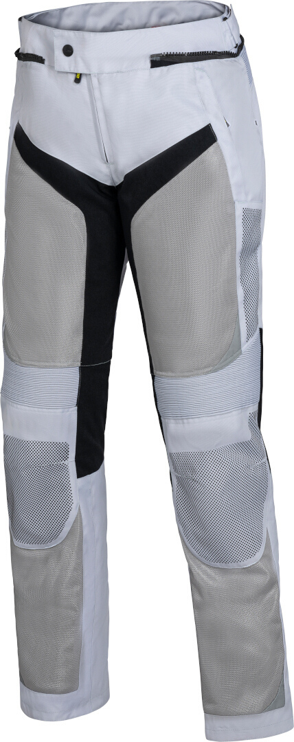 IXS Trigonis-Air Motorcycle Textile Pants, black-grey, Size S, black-grey, Size S