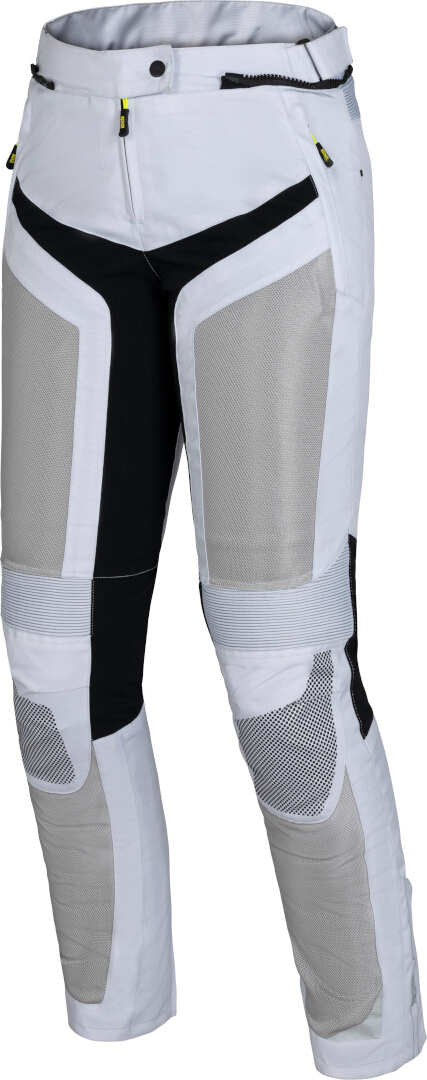 IXS Trigonis-Air Dames Motorfiets Textiel Broek, zwart-grijs, afmeting M voor vrouw