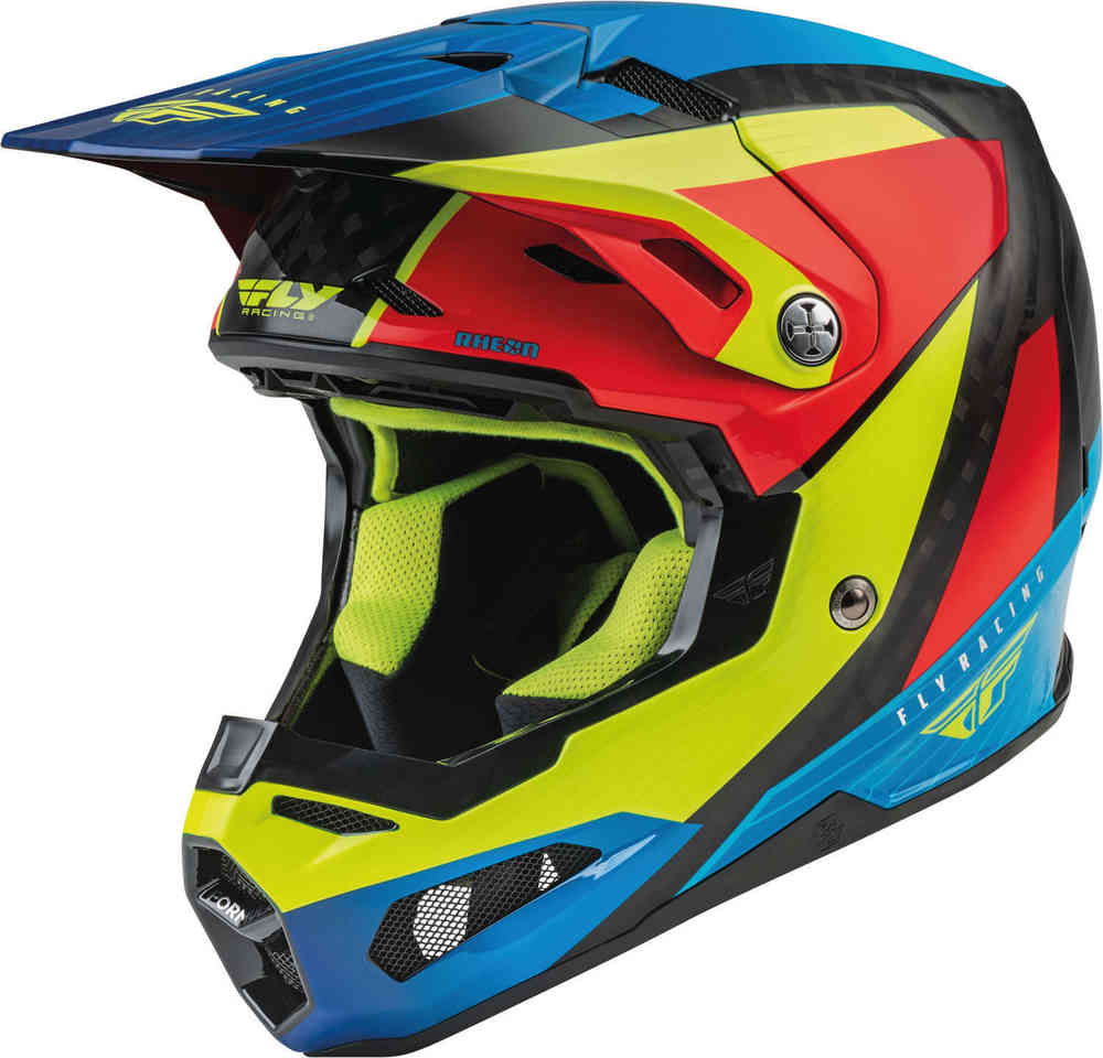 tiempo estudiante universitario apertura FLY Racing Formula Carbon Prime Casco de motocross - mejores precios ▷  FC-Moto