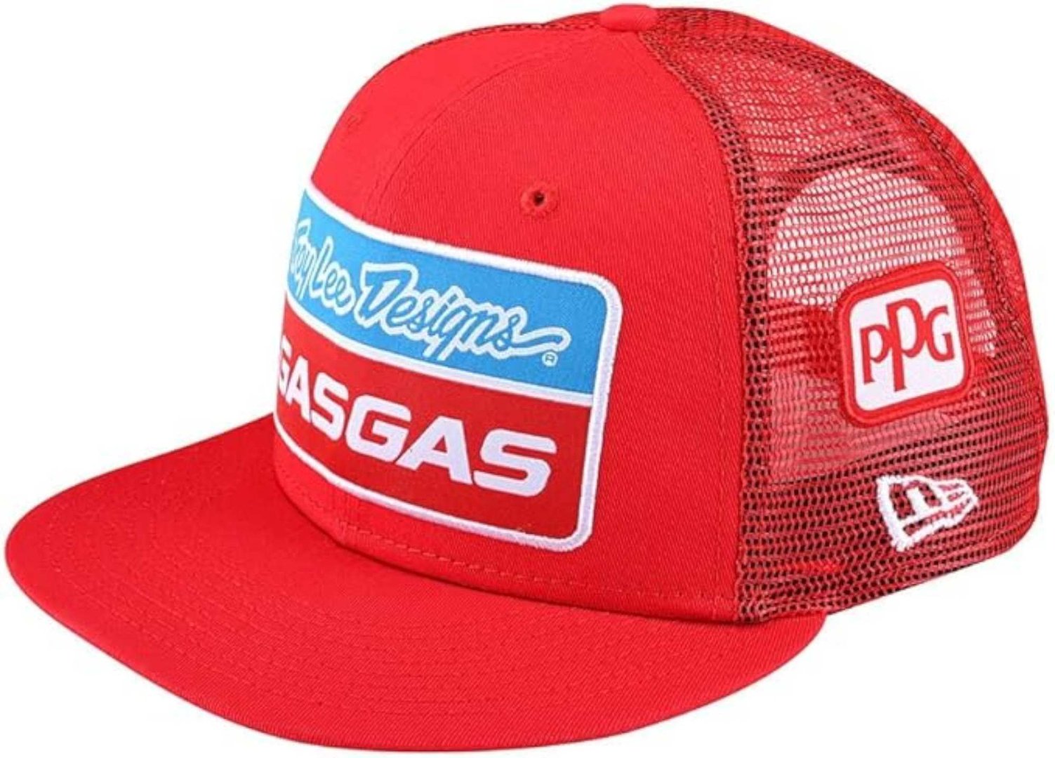 Troy Lee Designs TLD GasGas Team Mládež Snapback Cap, červená