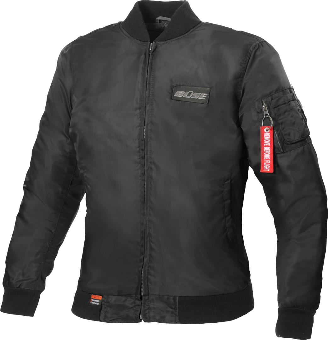 Büse Kingman Ladies Motorcycle Textile Jacket, black, Size 44 for Women, black, Size 44 for Women