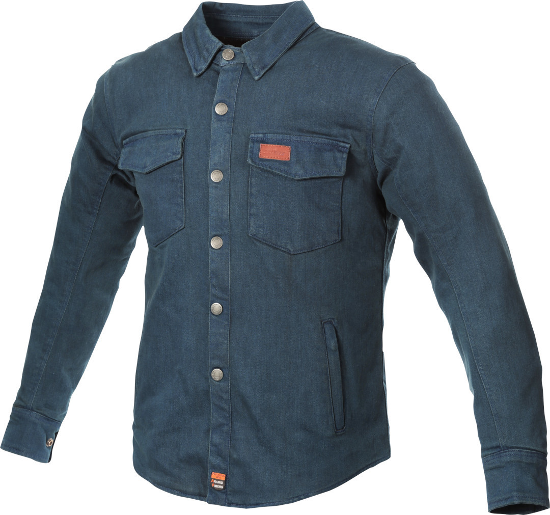 Büse Jackson Denim Motorcycle Shirt, blue, Size S, blue, Size S