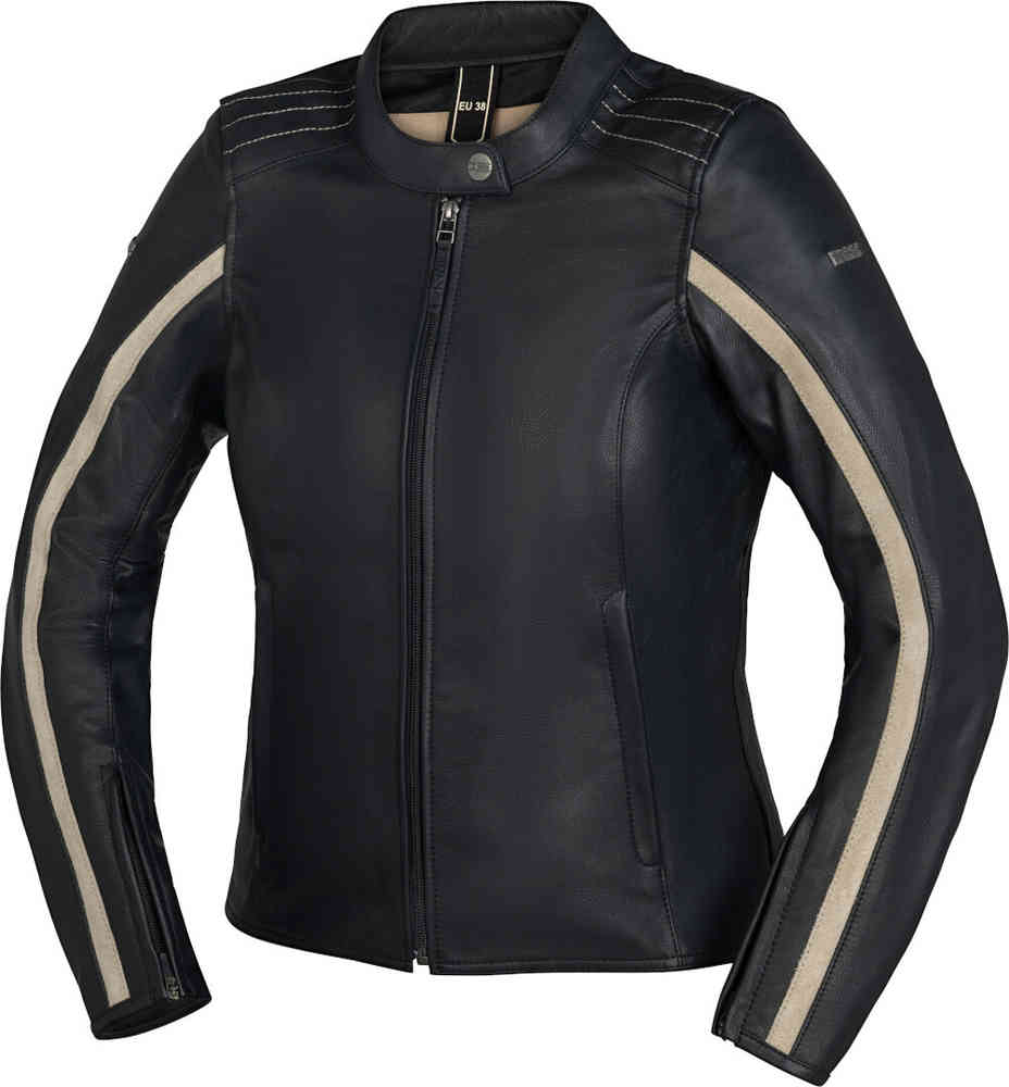 IXS Stripe Damer Motorsykkel Skinnjakke