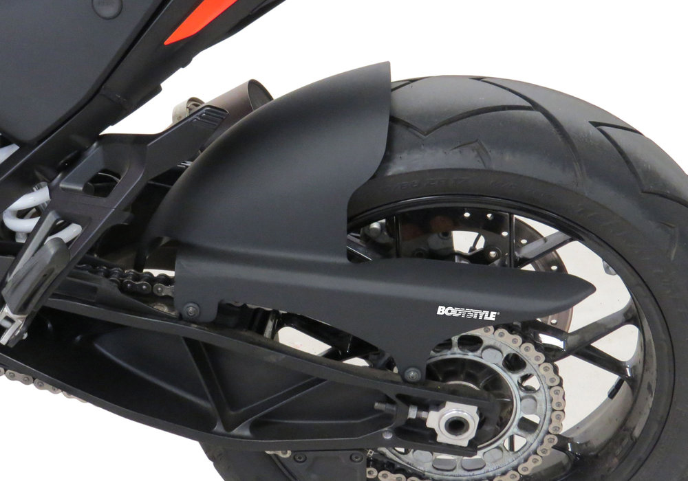 Paralama traseiro BODYSTYLE Plásticos ABS preto fosco