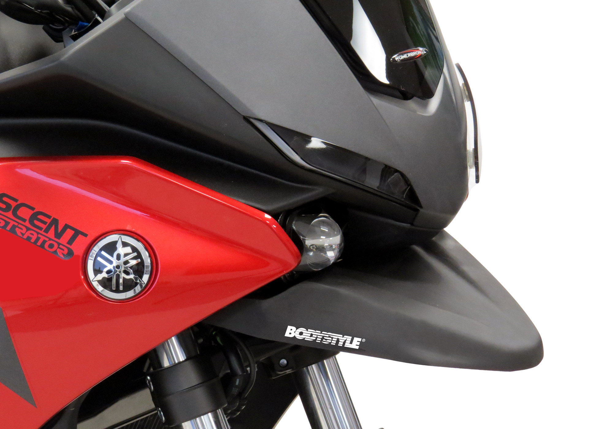 BODYSTYLE beak extension ABS plastiques noir mat