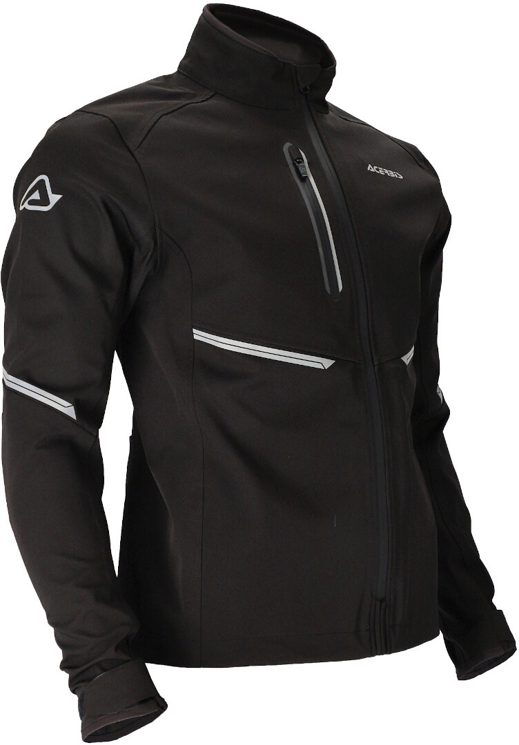 Acerbis X-Duro WP Motorcross Jas, zwart, afmeting 2XL