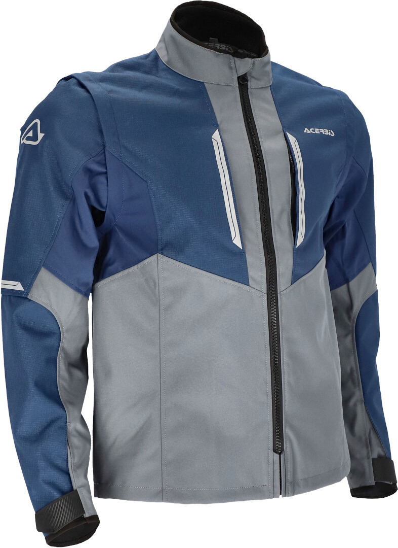 Image of Acerbis X-Duro Giacca Motocross, grigio-blu, dimensione 3XL