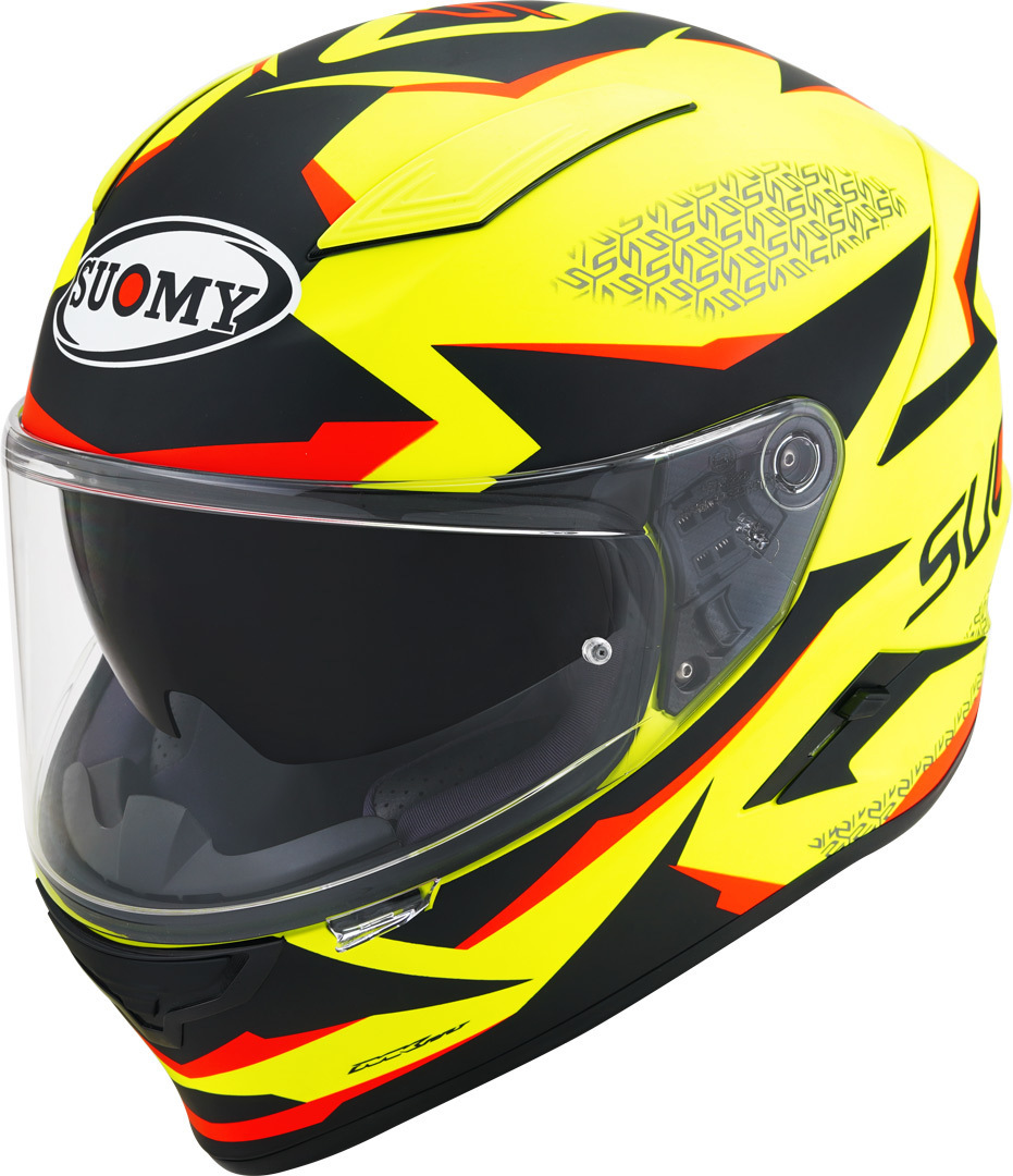 Suomy Speedstar Luminescence Helmet, black-yellow, Size S, black-yellow, Size S