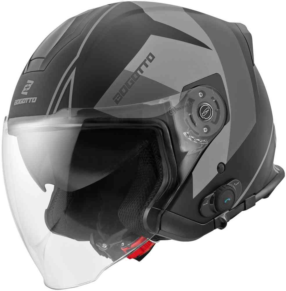 Bogotto V586 Detri BT Bluetooth Jet Helmet