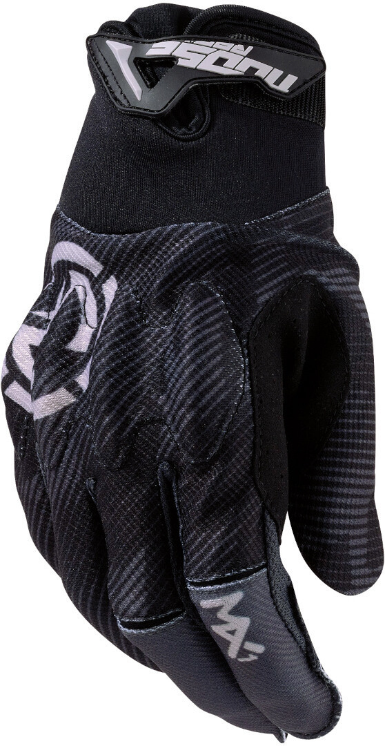 Moose Racing MX1 2022 Motorcross handschoenen, zwart-grijs, afmeting L